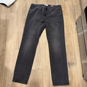 Frame Denim Black Straight Slim Jeans Men’s 38 L’Homme Style